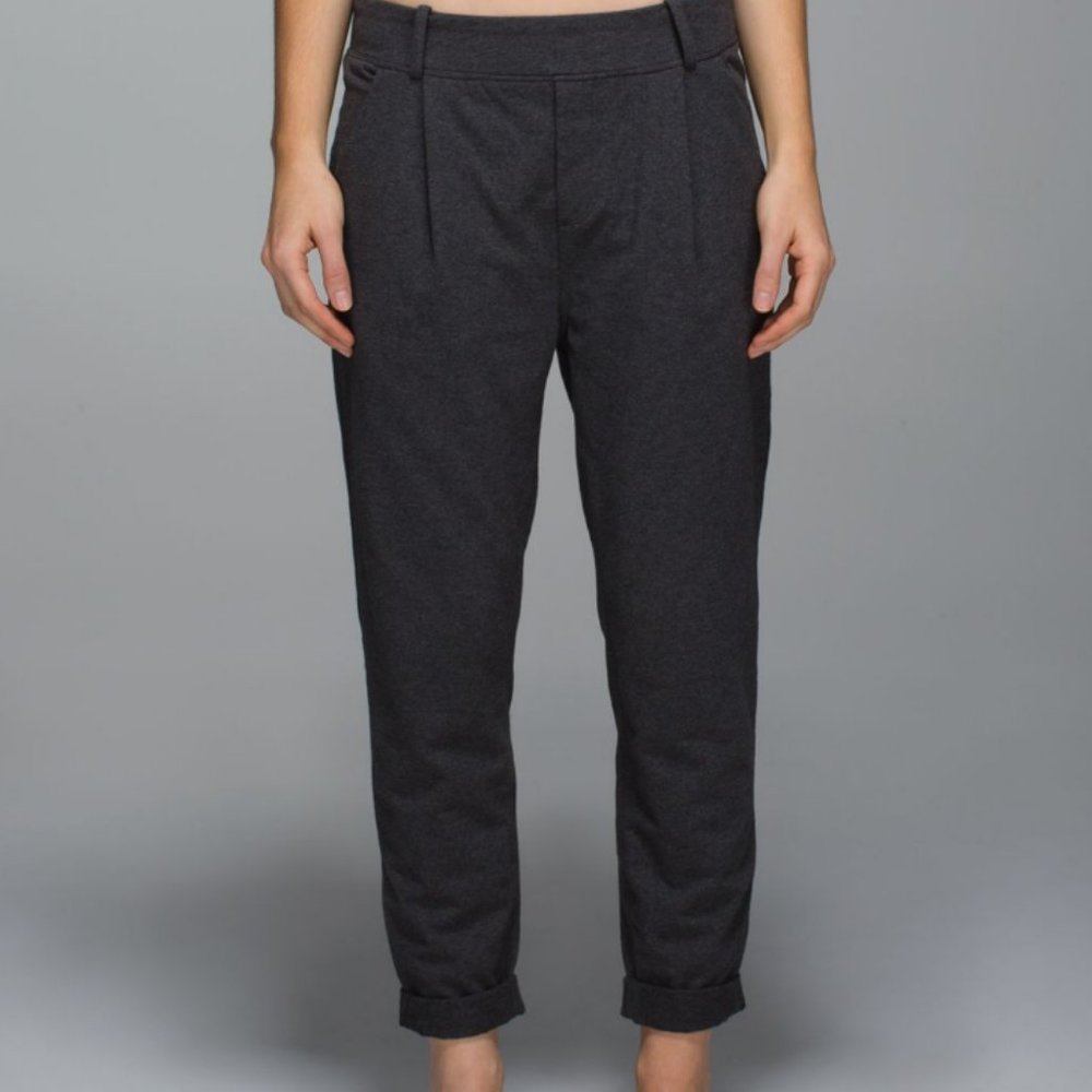 Lululemon Stress Less Pant Heathered Dark Grey